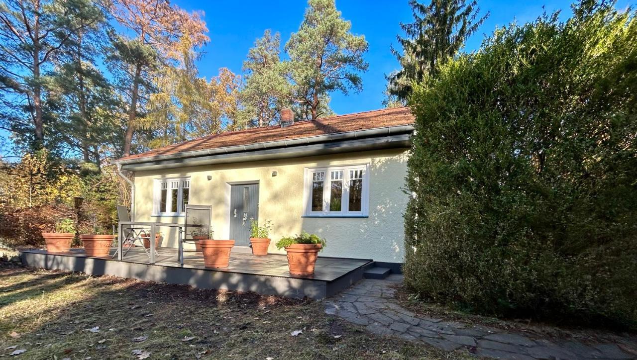 Ferienhaus Im Gruenen Mit Kamin Oranienburg Eksteriør bilde