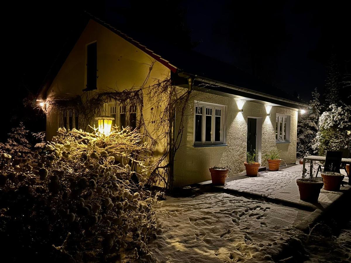 Ferienhaus Im Gruenen Mit Kamin Oranienburg Eksteriør bilde